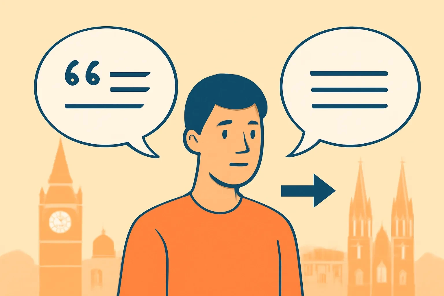 Câu gián tiếp tiếng Đức: cách chuyển lời nói thẳng thành lời kể lại