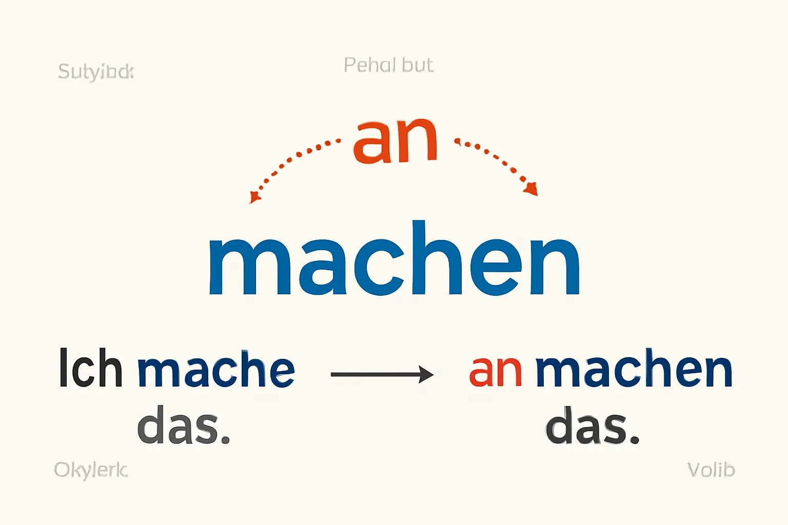 Động từ tách rời tiếng Đức: cách nhận biết và sử dụng trong câu