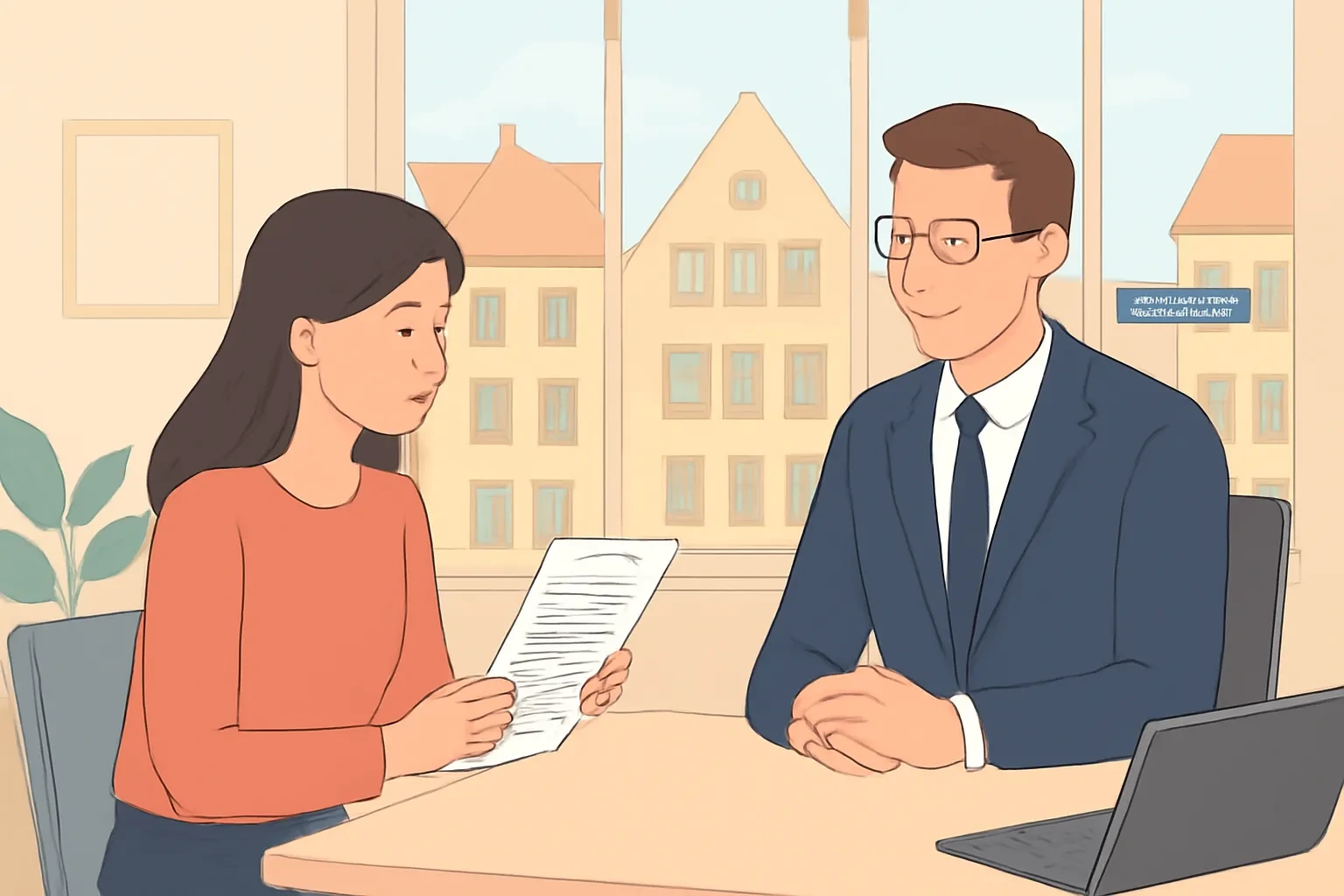Giao tiếp tiếng Đức trong tình huống thực tế: từ xin phòng trọ đến thương lượng giá cả