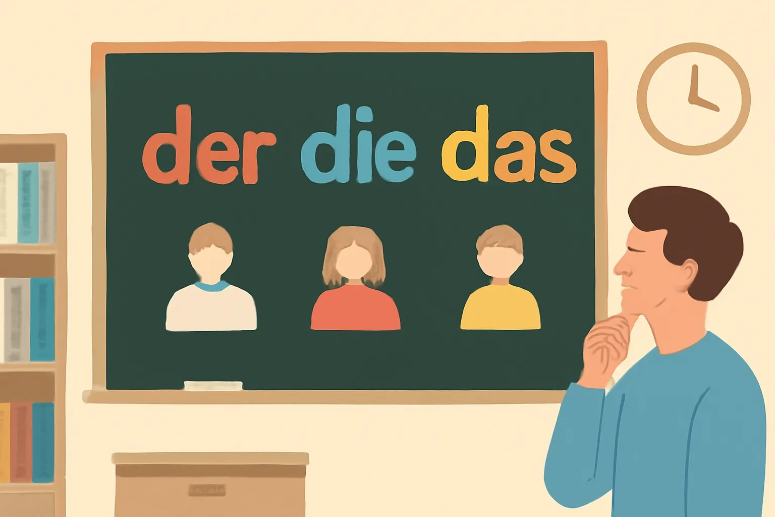 Mạo từ tiếng Đức: cách dùng der, die, das, ein, eine đúng cách trong mọi tình huống